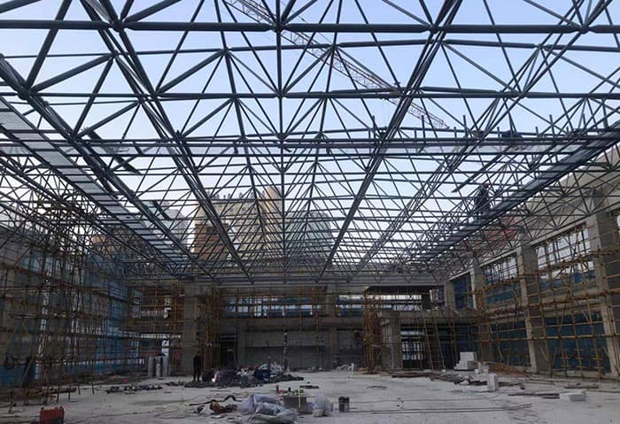 定西仓库网架罩棚加工